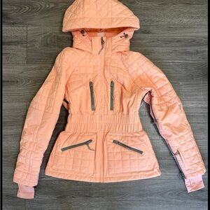 FREE PEOPLE FP MOVEMENT WINTER MELON ALL PREPPED SNOW WINTER SKI JACKET COAT S
